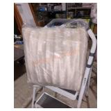 Beige Fur Accent Pillow 17"x17"