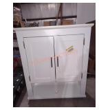 27"Wï¿½10"Dï¿½32"H Storage Cabinet, White