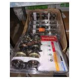 Kwikset Keyed Doorknob and Deadbolt Box Lot