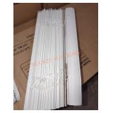 37" Cordless Faux Wood Blinds, 2-Pack