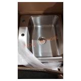 Glacier Bay stainless sink apx 25in