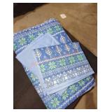 Martha Stewart collection full/queen quilt set