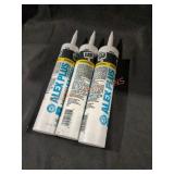 DAP Alex Plus Latex Caulk Plus Silicone (3 Tubes)
