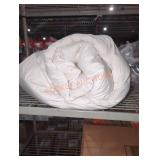 Pillow top comfort queen size off white