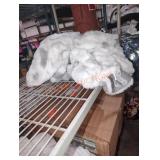 Tie Dye gray throw reversible unknown size