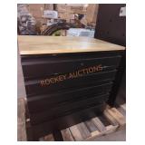 Husky 5-Drawer Black Garage Cabinet