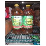 2 bottles of pine sol 60 fl oz floor cleaner