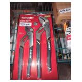 Husky 2 piece groove joint pliers 10 in and 12 in