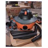 Ridgid 3.5 peak HP 6 gal wet/dry shop vacuum