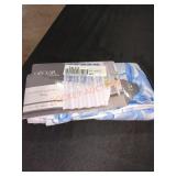 Decor Studio Blue Leaf Shower Curtain