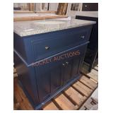 32"Wï¿½22"Dï¿½34.5"H Bathroom Vanity, Blue
