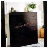 4 drawer espresso chest of drawers