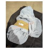 Blue Woven Throw Blanket