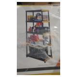 HDX  5 shelf storage unit 36x18x74 in