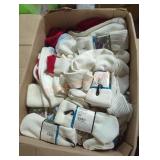 Box of Athletic Tube Socks