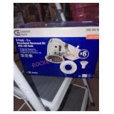 Commercial 6 pk Directional Recessed kit