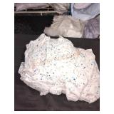 Unlabeled Size White W/ Colored Splatter Sheet