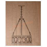 Round Hanging Chandelier