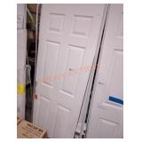 30"ï¿½80" 6-Panel Moulded Door, White
