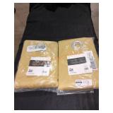 Lightenberg Yellow Window Curtain Panels