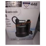 Everbilt 1/6 HP Plastic Submersible Utility Pump