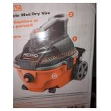 Ridgid 4 Gallon Wet/Dry Vacuum