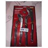 Husky Groove Joint Pliers Set (2-Piece)