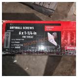 Drywall screws 6x 1 1/4 fine thread