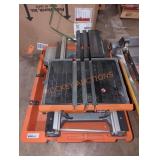 Ridgid 10" Corded Wet Tile Saw with Stand