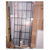 27" W x 72" H shower doors