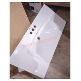 18"ï¿½36" White Porcelain Sink