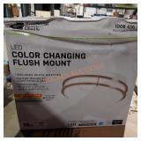 Commercial electric 16in flush mount light