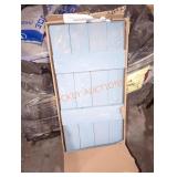 36" Distressed Blue Wooden Shutters