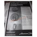 chrome pressure balanced bath and shower set