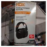 Hdx folding compact ear muffs