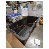 Unlabeled 23" D x 45" W x 22" H Black Tote