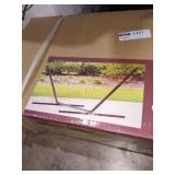 Castaway 15 ft. Metal Hammock Stand in Bronze