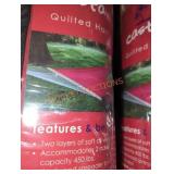 Castaway quilted hammock red , holds up to 450lbs