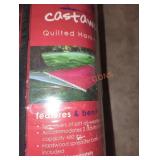 Castaway quilted hammock red , holds up to 450lbs