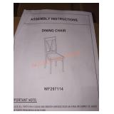Dining chairs set of 4