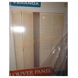 Veranda Bi-Fold Doors, 2-Pk, 30"W Each