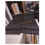 Black shutters 2 piece