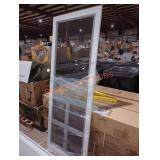 30"ï¿½80" White Framed Screen Door