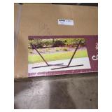 Castaway 15 ft. Metal Hammock Stand in Bronze