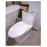 Deer Valley 1-Piece Toilet Bowl and Tank