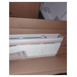 2 boxes of 2" white 33 1/2" W x 72" L blinds