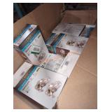 Box of 20 defiant 2 pack bed and bath door knobs