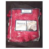 Charter Club Full/Queen 3pc Red Duvet Cover Set