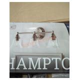 Hampton bay 3 light vanity fixture