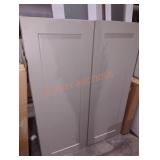 27"Wï¿½12"Dï¿½36"H Wall Cabinet, Gray